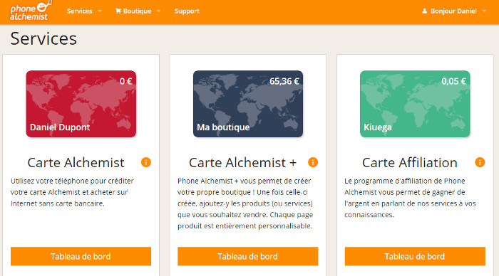 Remboursement de forfait PhoneAlchemist