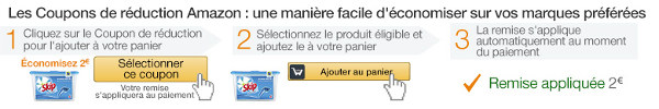 faire des economies avec les coupons de reduction amazon