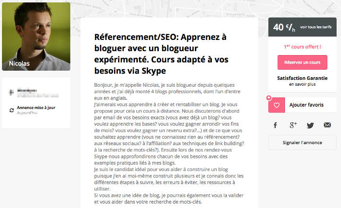 donner des cours particuliers avec Super Prof