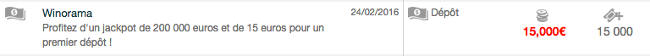 offre de dépôt sur Moolineo