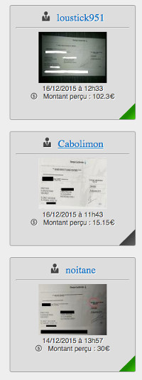Preuves de paiement Moolineo