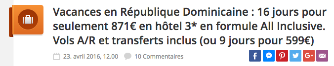 Voyager moins cher