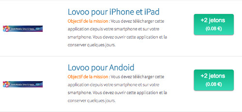 Gagner de l'argent avec son smartphone et Click-it