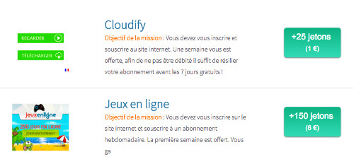 Cashback sur Click-it