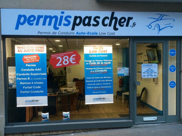 Permis de conduire pas cher