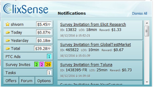 clixsense clixaddon extension