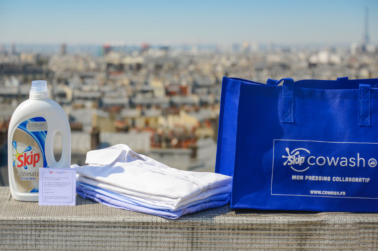Cowash et Skip s'associent pour vous aider à laver le linge de vos voisins