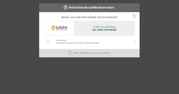 IGraal avis site activation cashback