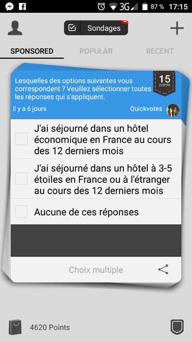toluna avis smartphone sondage