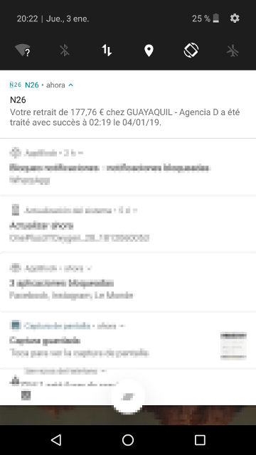avis n26 compte notification