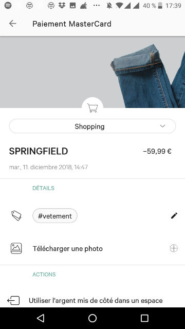 compte n26 avis catégorie