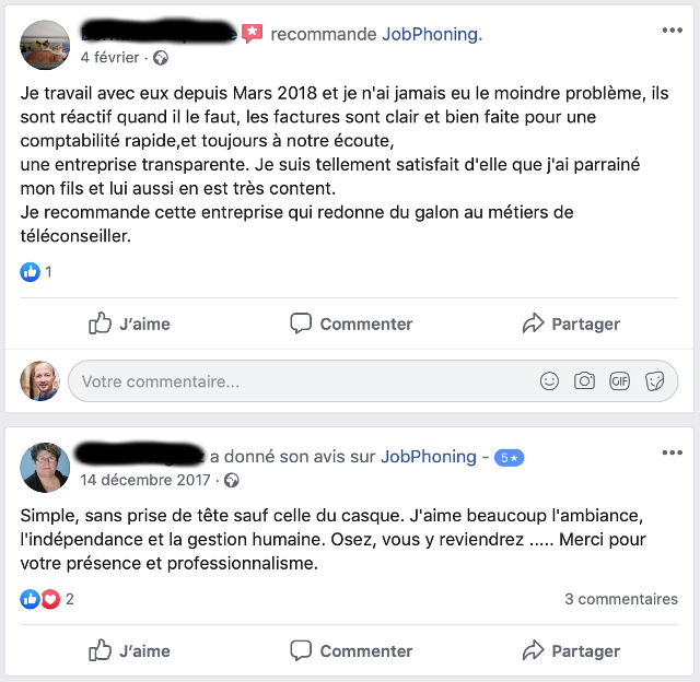 avis prospection téléphonique