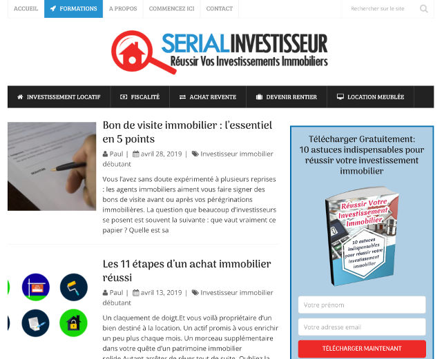 blog serial investisseur immobilier