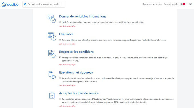 Youpijob site de jobbing charte