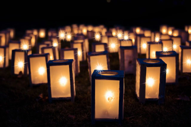 lumières de Noel