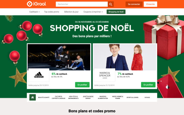 noel iGraal cashback
