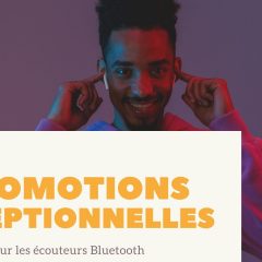 Alerte bon plan : Écouteurs Bluetooth à petits prix !